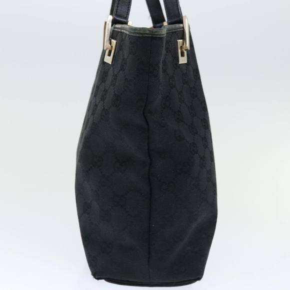 GUCCI GG Canvas Hand Bag Black 002 1099 Auth 66931 - Picture 5 of 16